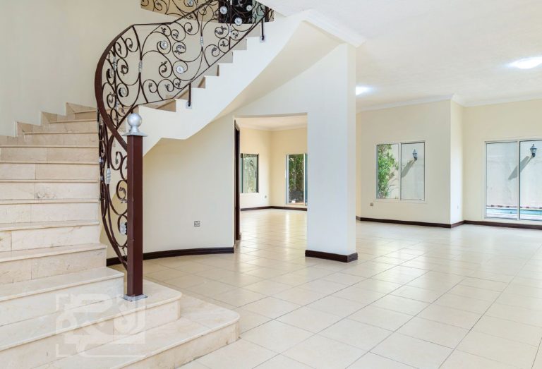Semi Furnished 4-BHK + Maid Villa | Private Pool