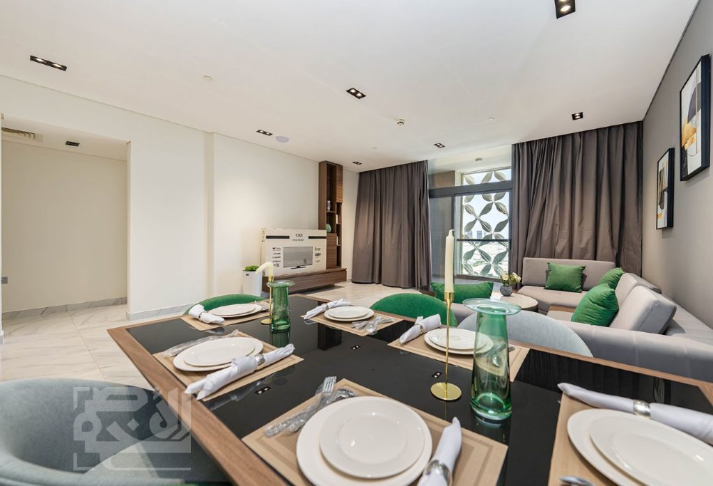 Furnished 3-BHK + Maid with Balcony | Pool & Gym